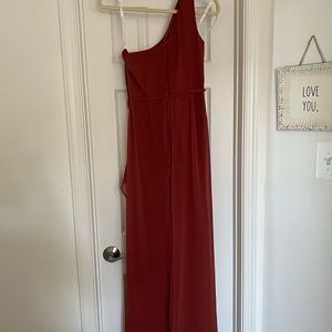 Cinnamon David’s Bridal size 6 unaltered